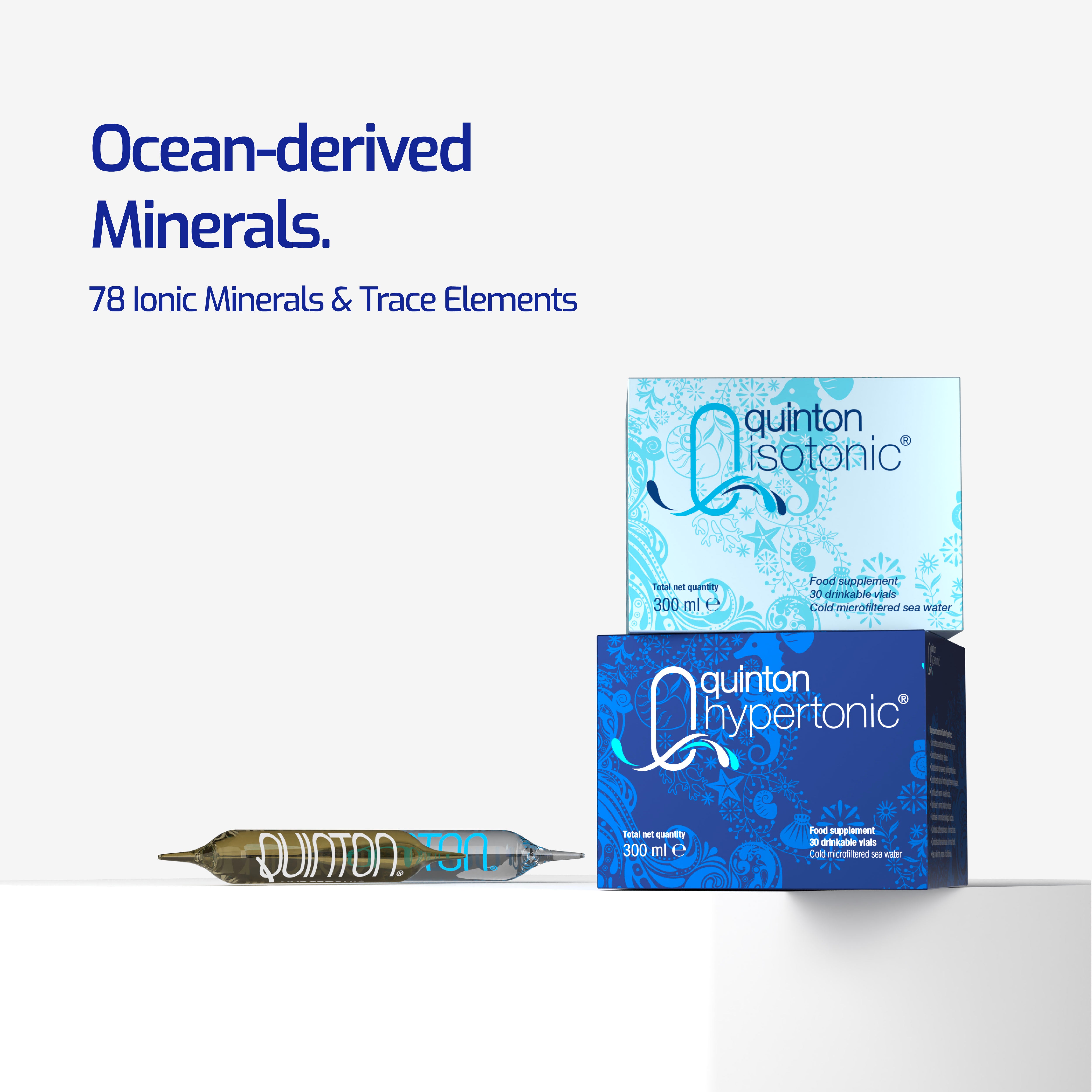 Quinton Marine Minerals Ampoules