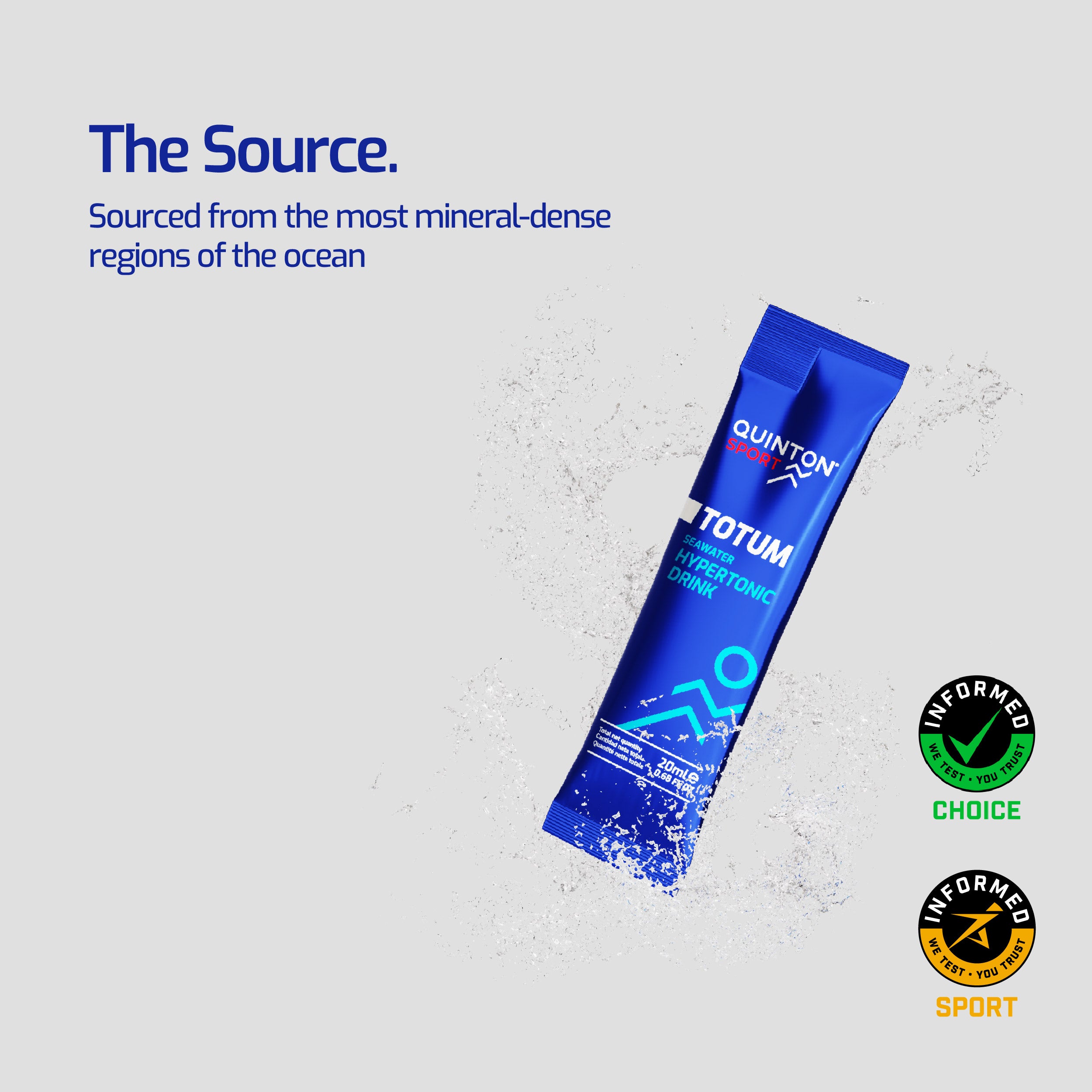 Totum Performance Minerals (Sport • Nite • Duo) | Ionic Marine Plasma Sachets